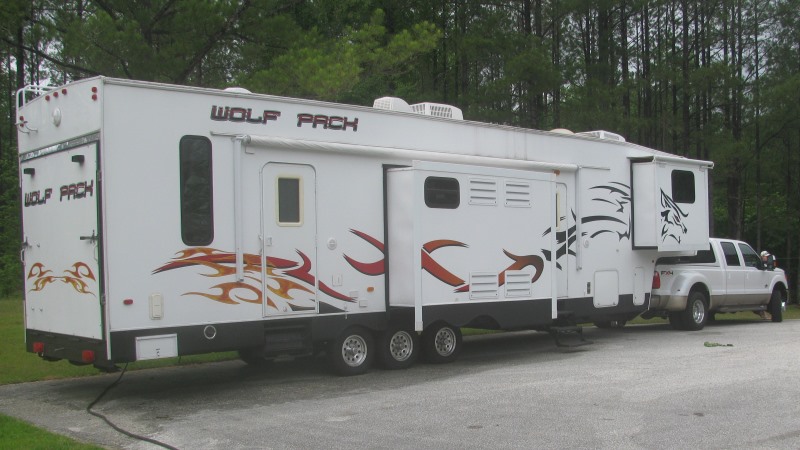2008 Forest River Cherokee Wolf Pack 396WP | Fifth Wheel Toy Hauler 2008 Wolfpack Toy Hauler For Sale
